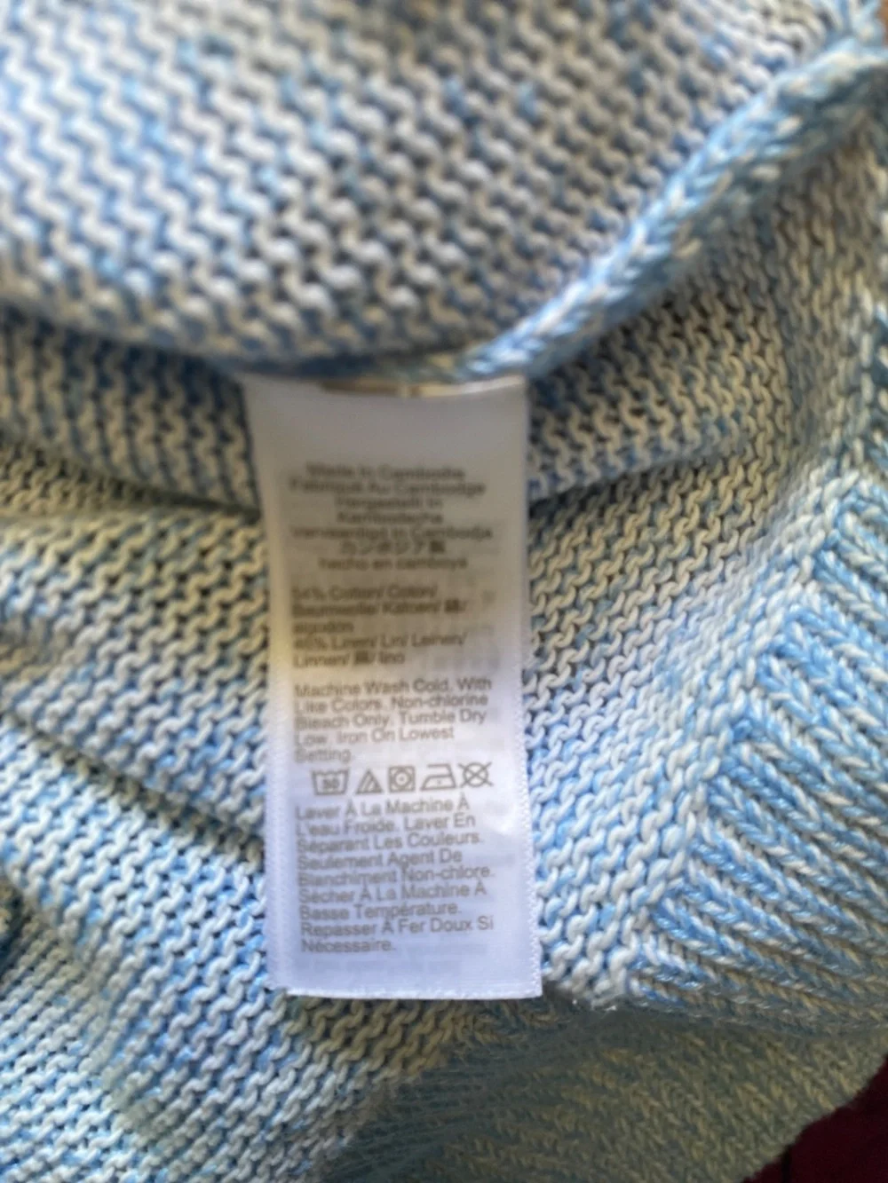 J.Crew XL Relaxed Linen Blend Beach Sweater